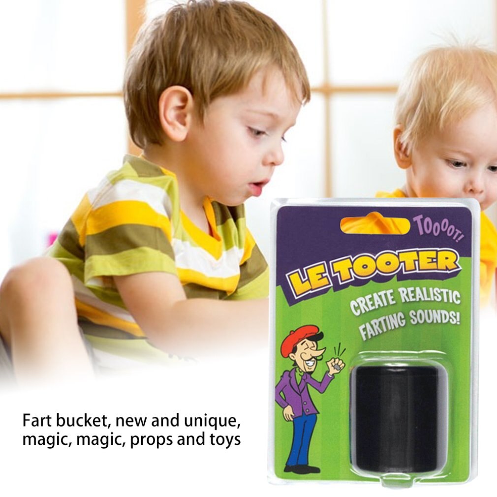 2020 Track Toys Tooter Farting Sounds Fart Pooter Prank Joke Machine Party Halloween High-quality Extruded Fart Tube Magic Toy